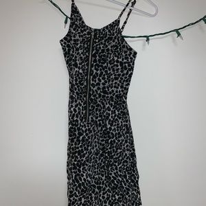 Leopard print dress